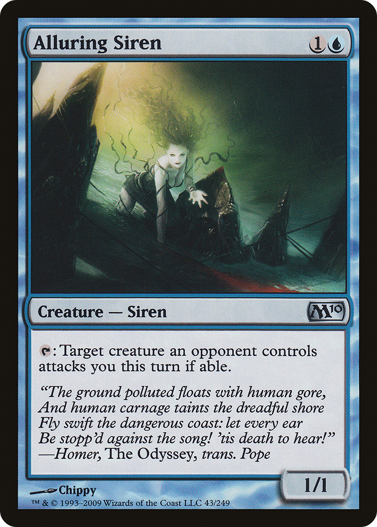 Alluring Siren (M10-043) [Magic 2010] Foil