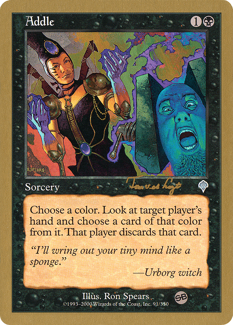 Addle - 2001 Tom van de Logt (INV) (SB) [World Championship Decks 2001]