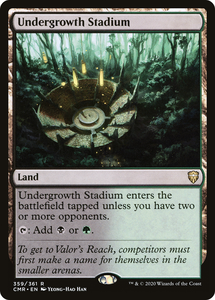 Undergrowth Stadium (CMR-359) [Commander Legends]