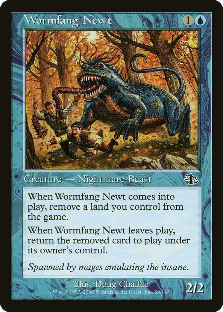 Wormfang Newt (JUD-059) [Judgment] Foil