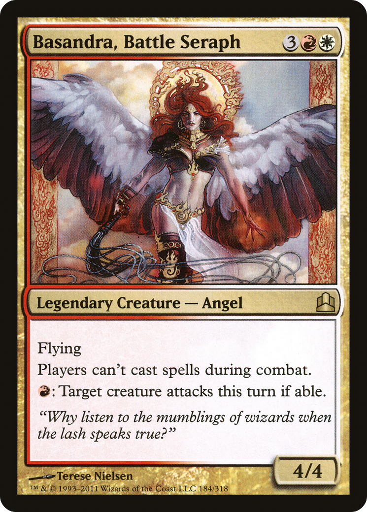 Basandra, Battle Seraph (CMD-184) [Commander 2011]