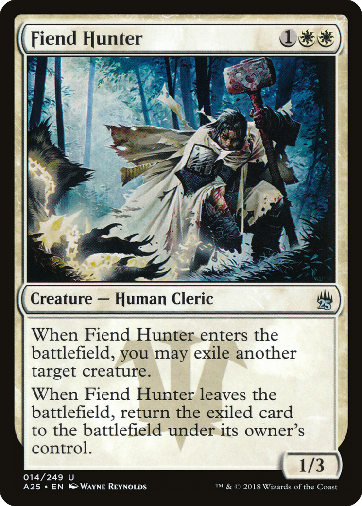 Fiend Hunter (A25-014) [Masters 25] Foil