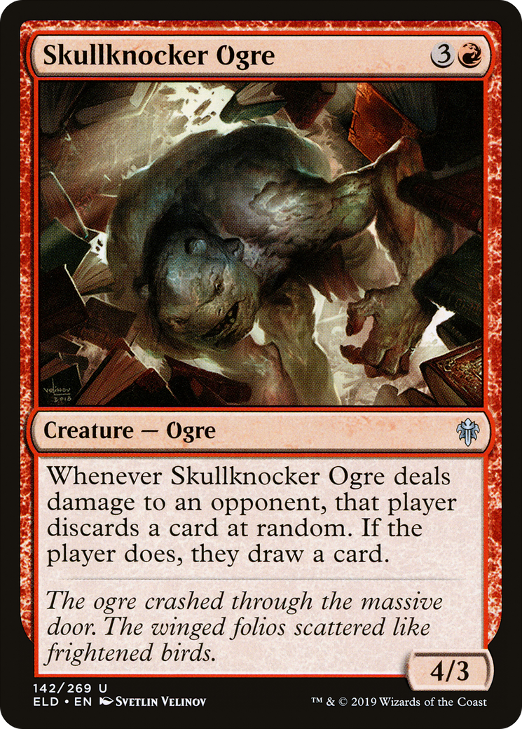 Skullknocker Ogre (ELD-142) [Throne of Eldraine]