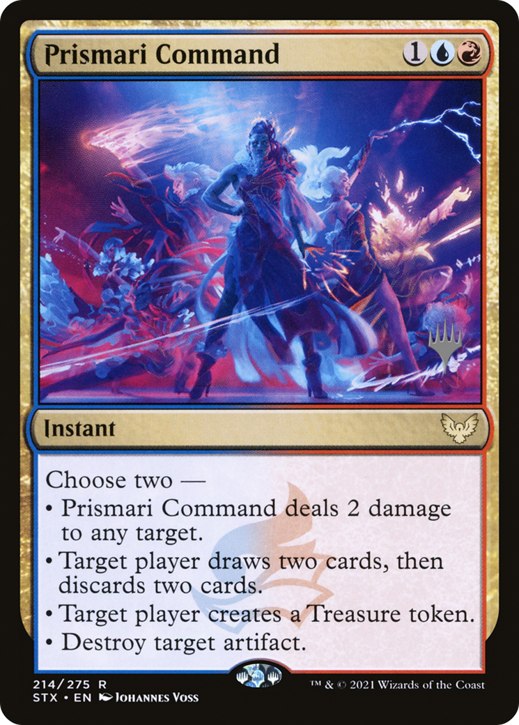 Prismari Command (PPSTX-214) [Promo Pack: Strixhaven: School of Mages Promos]