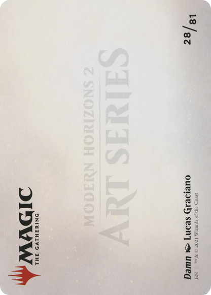 Damn // Damn (AMH2-028) (Borderless) [Modern Horizons 2 Art Series]