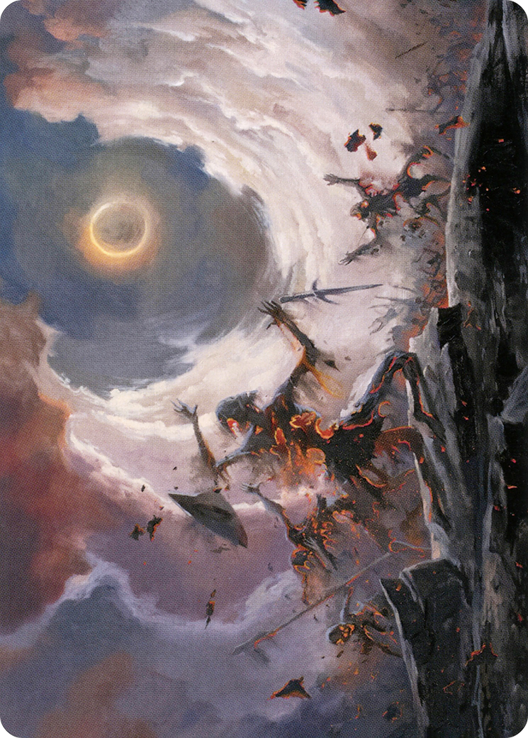 Damn // Damn (AMH2-028) (Borderless) [Modern Horizons 2 Art Series] Foil
