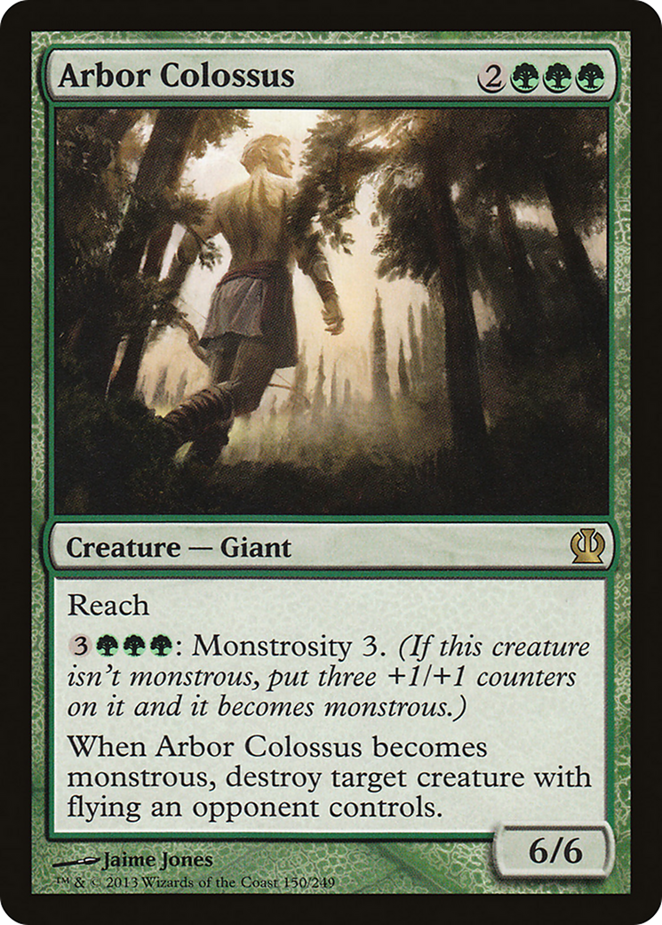 Arbor Colossus (THS-150) [Theros] Foil