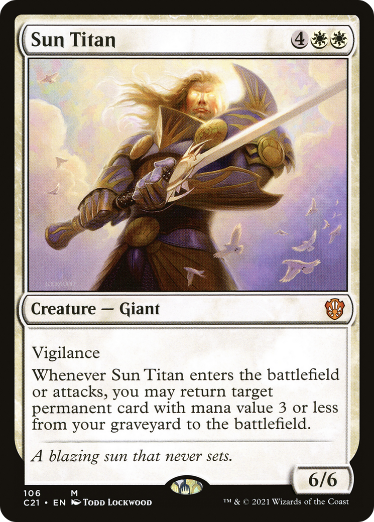 Sun Titan (C21-106) [Commander 2021]