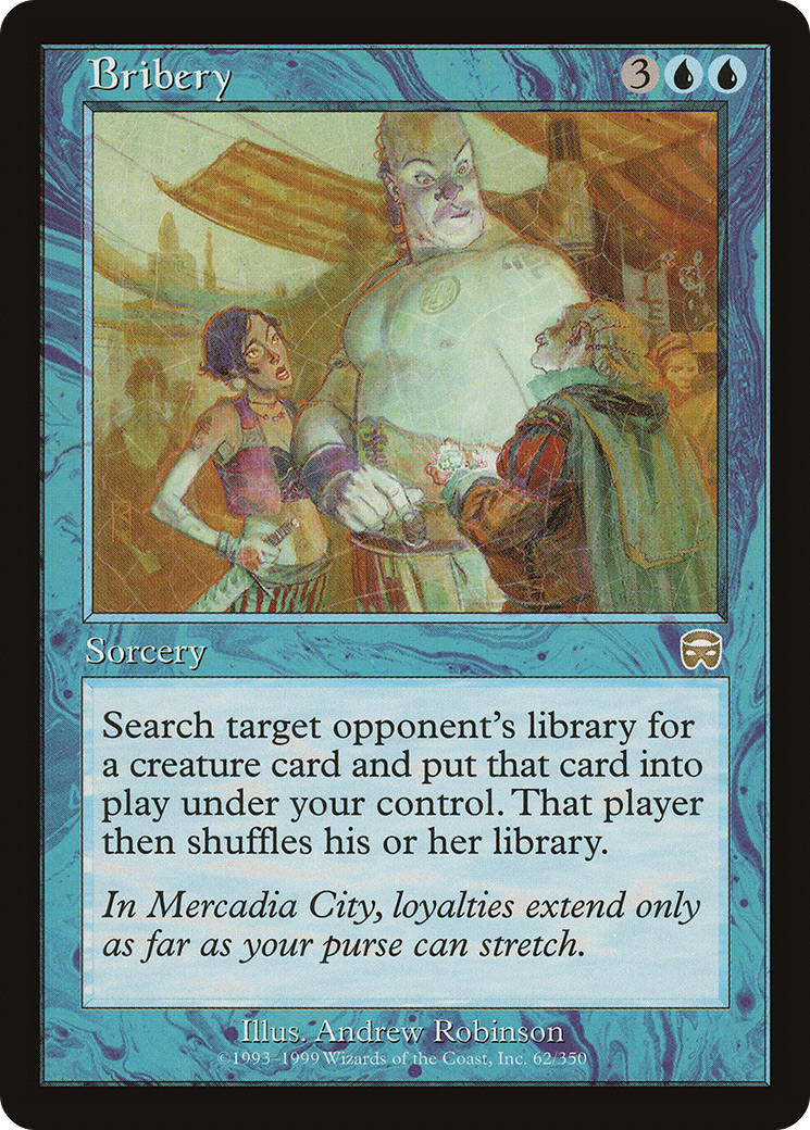Bribery (MMQ-062) [Mercadian Masques] Foil