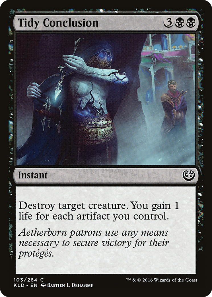Tidy Conclusion (KLD-103) [Kaladesh]