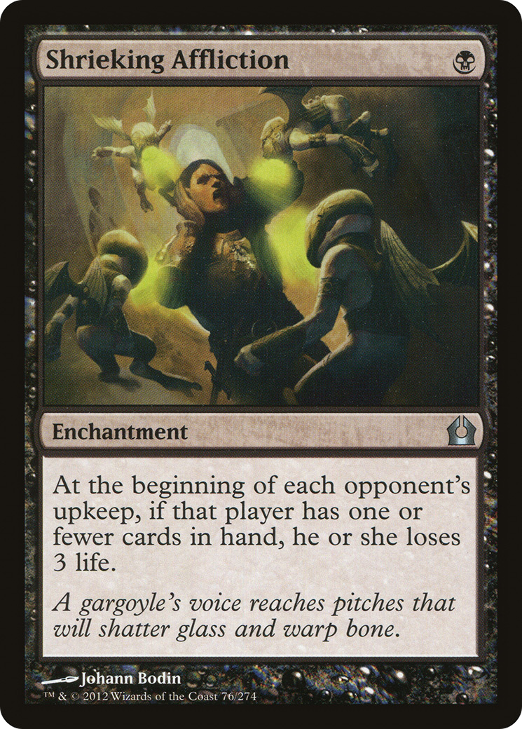 Shrieking Affliction (RTR-076) [Return to Ravnica]