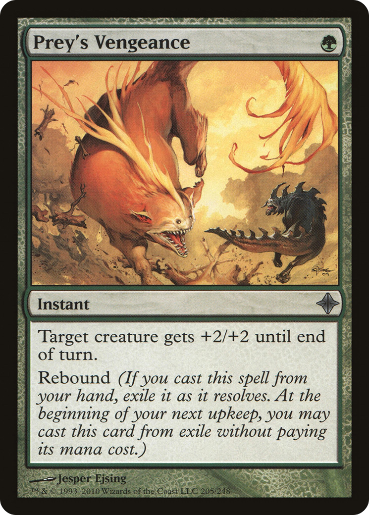 Prey's Vengeance (ROE-205) [Rise of the Eldrazi] Foil