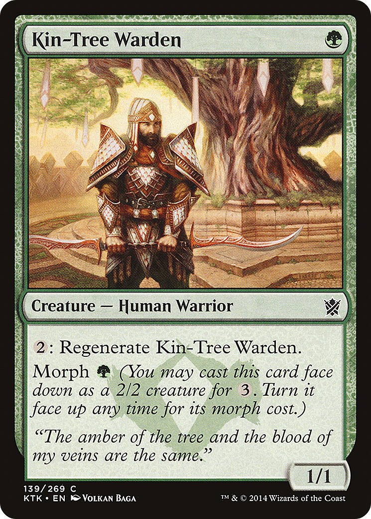 Kin-Tree Warden (KTK-139) [Khans of Tarkir]