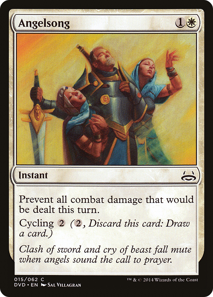 Angelsong (DD3-015) [Duel Decks Anthology: Divine vs. Demonic]