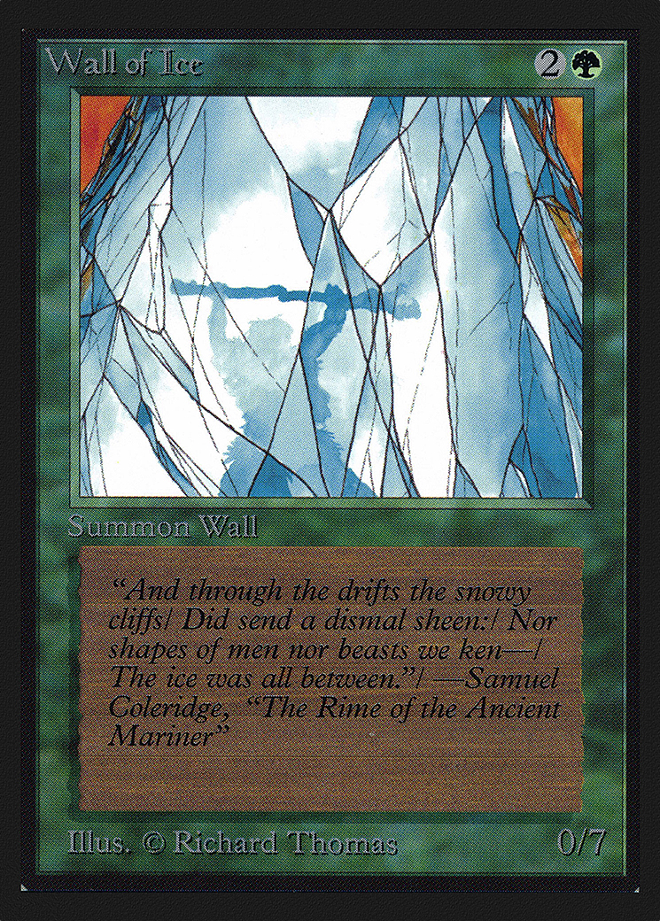 Wall of Ice (IE) [Intl. Collectors' Edition]