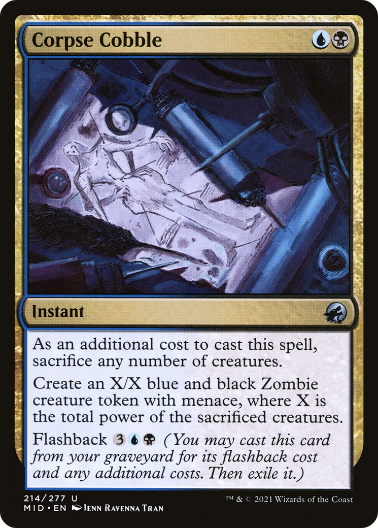 Corpse Cobble (MID-214) [Innistrad: Midnight Hunt] Foil