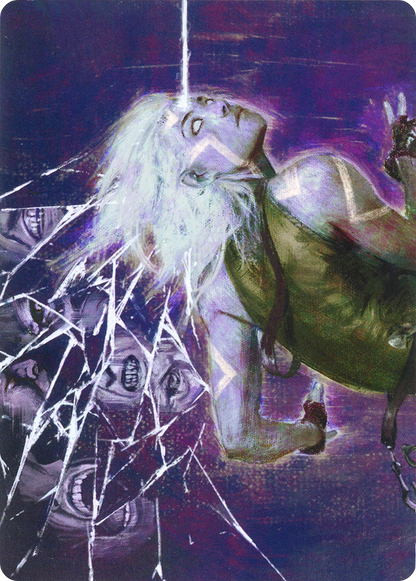 Anticognition // Anticognition (AZNR-046) (Borderless) [Zendikar Rising Art Series] Foil