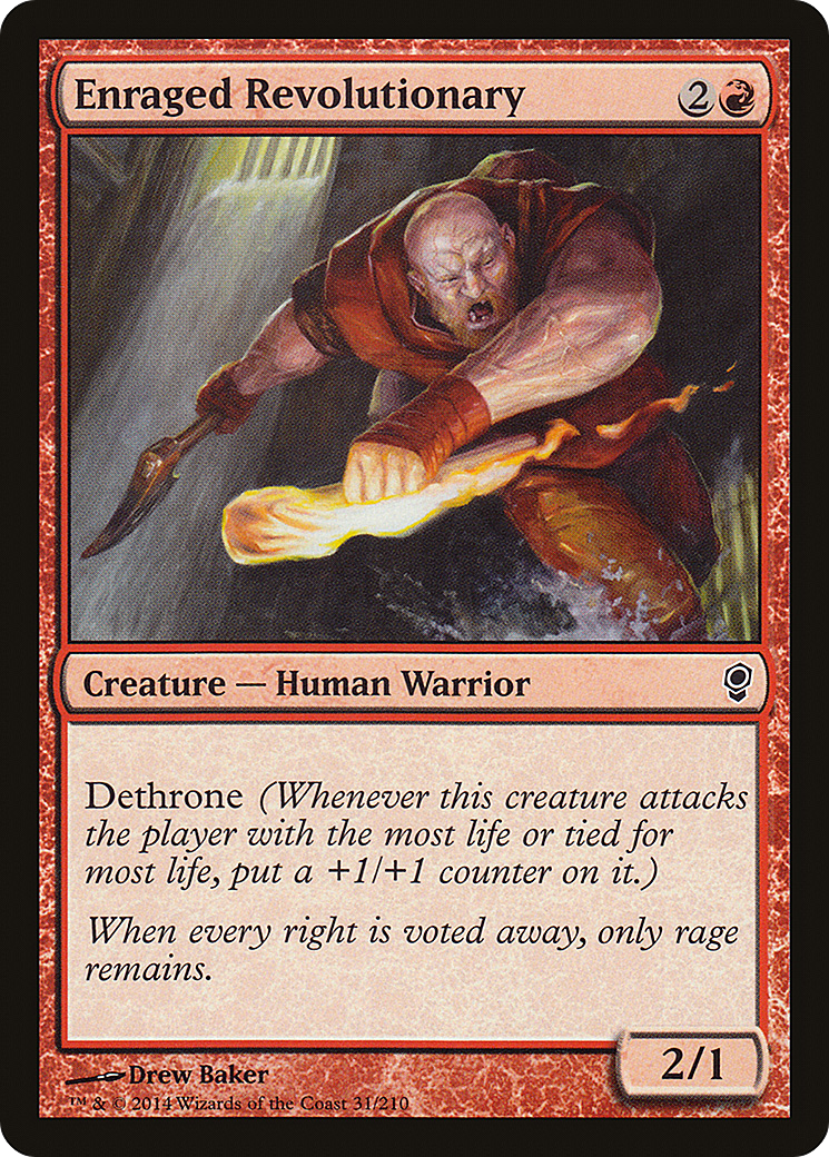 Enraged Revolutionary (CNS-031) [Conspiracy] Foil