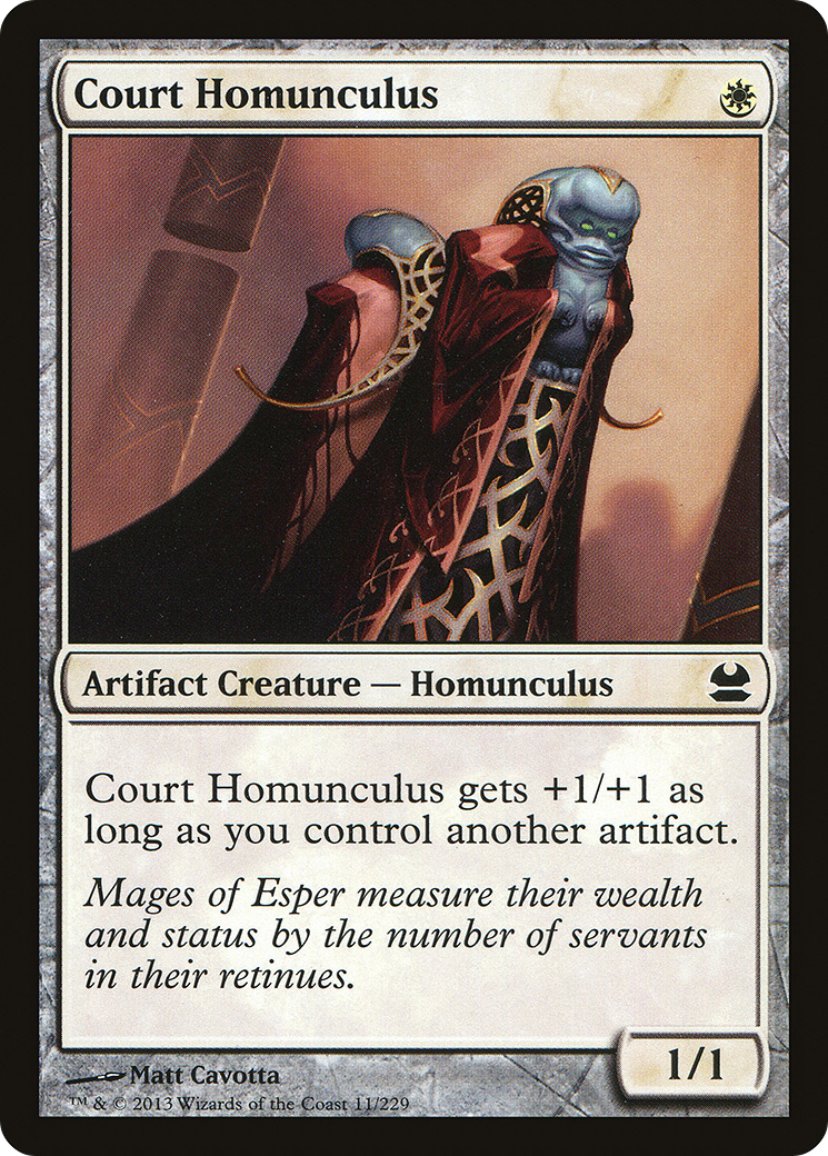 Court Homunculus (MMA-011) [Modern Masters]