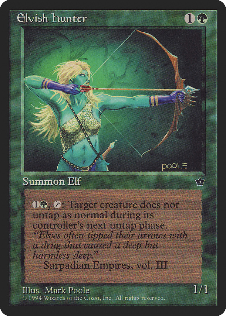 Elvish Hunter [Fallen Empires]