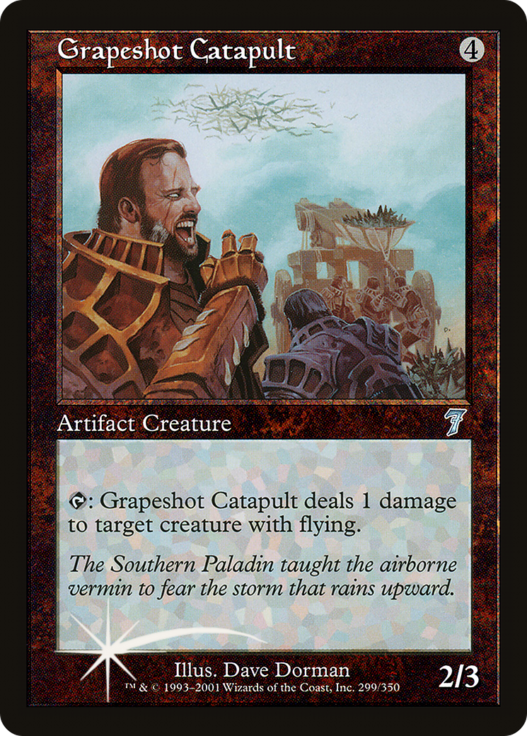 Grapeshot Catapult (7ED-299★) [7th Edition] Foil