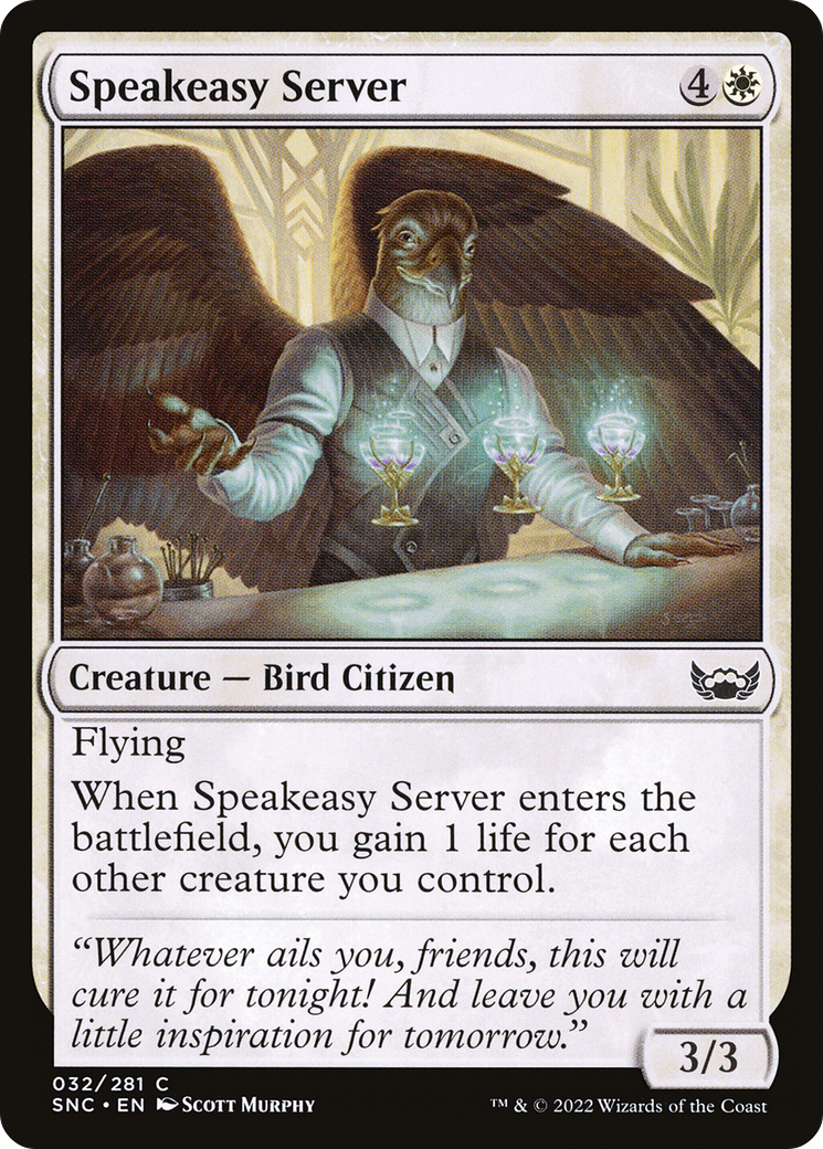 Speakeasy Server (SNC-032) [Streets of New Capenna]