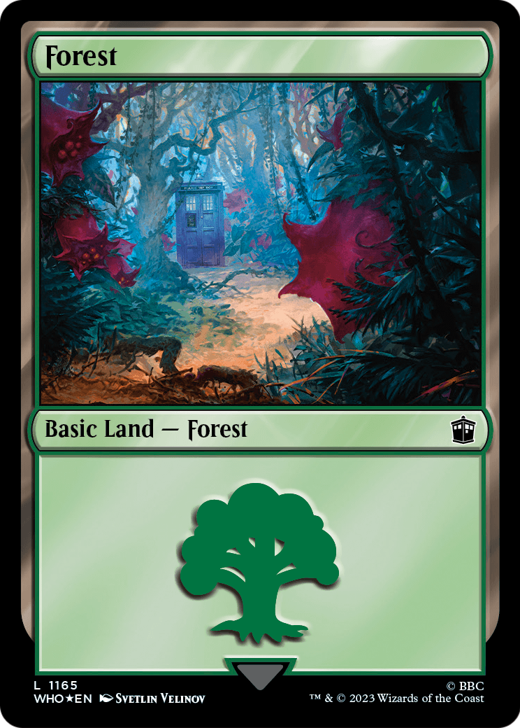 Forest (WHO-1165) (Surge Foil) [Doctor Who] Foil