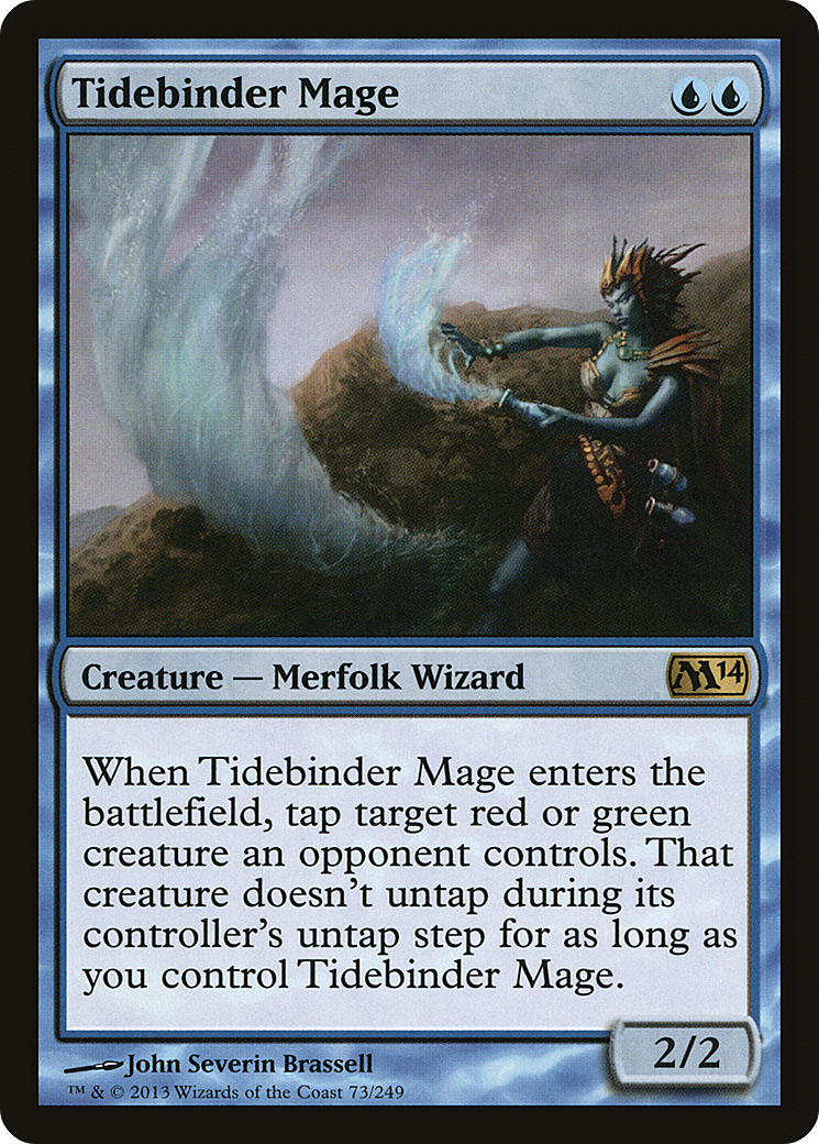 Tidebinder Mage (M14-073) [Magic 2014] Foil