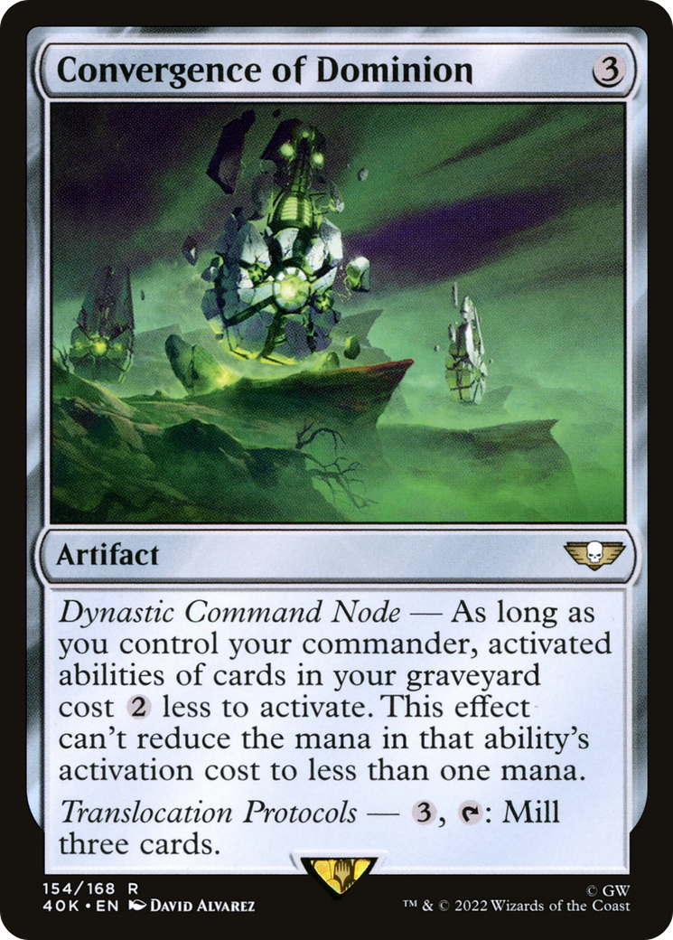 Convergence of Dominion (40K-154) [Warhammer 40,000 Commander]