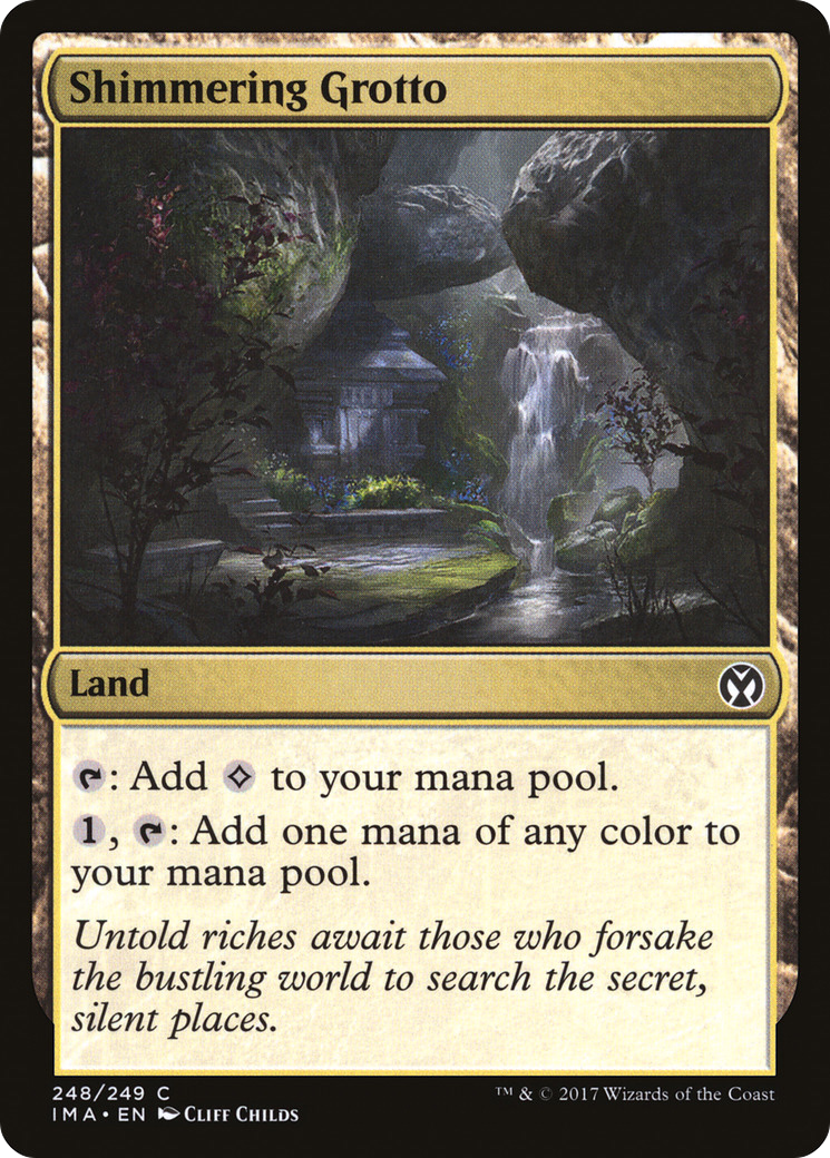 Shimmering Grotto (IMA-248) [Iconic Masters] Foil