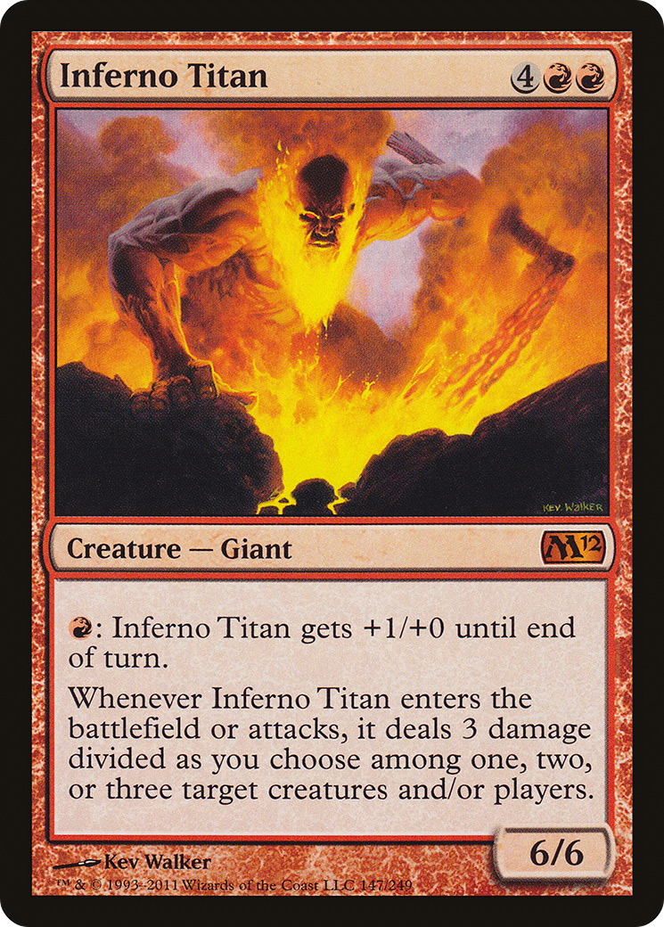 Inferno Titan (M12-147) [Magic 2012] Foil