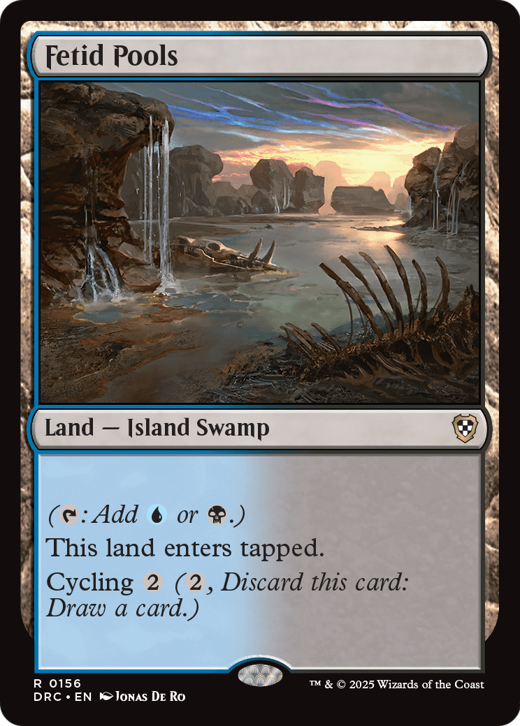 Fetid Pools (DRC-156) [Commander: Aetherdrift]