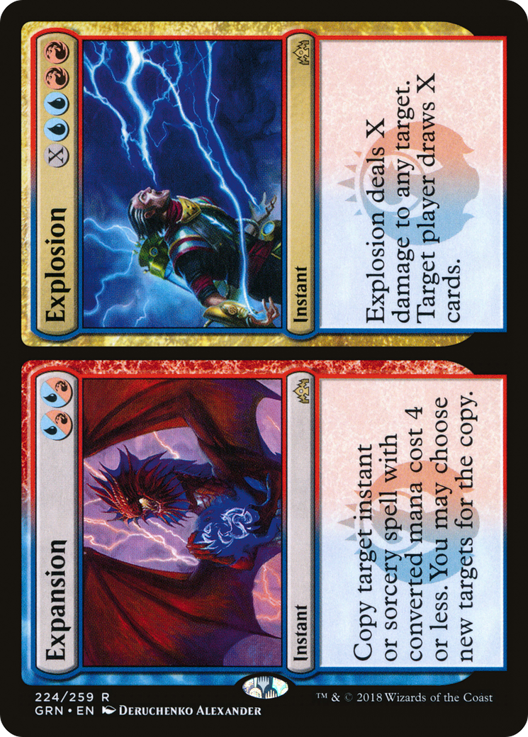 Expansion // Explosion (GRN-224) [Guilds of Ravnica] Foil