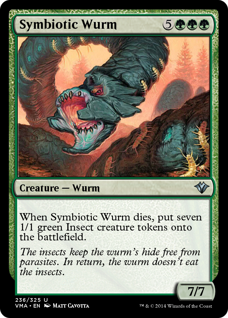 Symbiotic Wurm (VMA-236) [Vintage Masters]