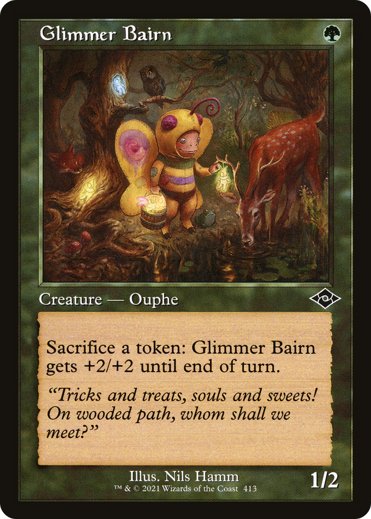 Glimmer Bairn (Retro Frame) (MH2-413) [Modern Horizons 2] Etched Foil