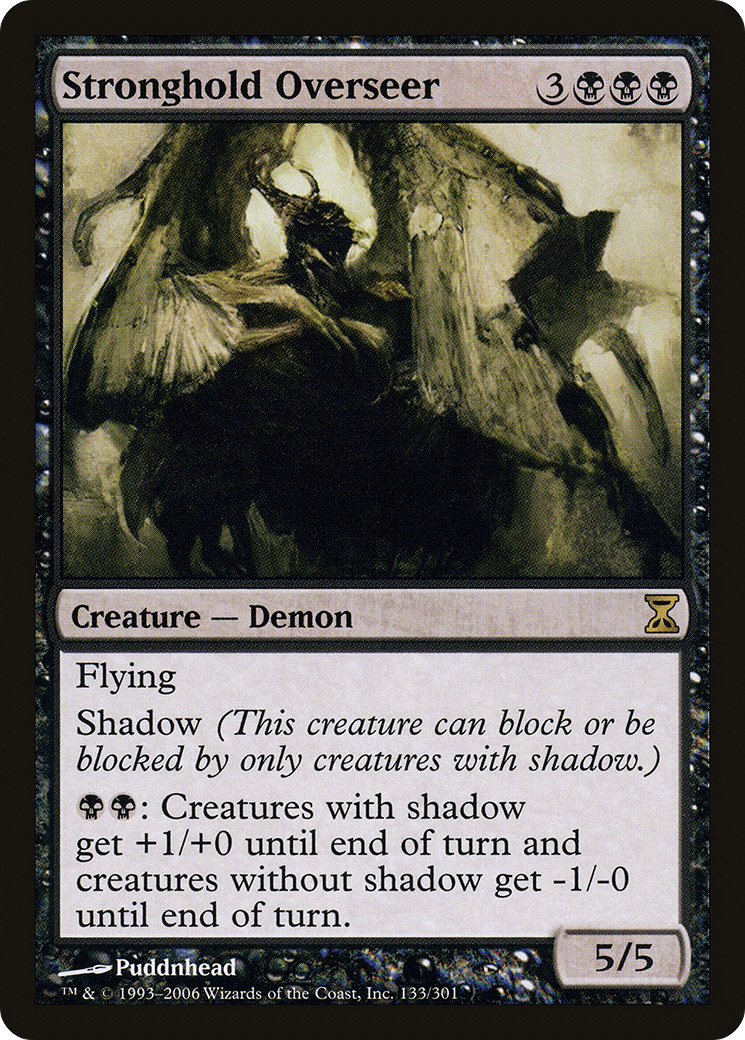 Stronghold Overseer (TSP-133) [Time Spiral] Foil