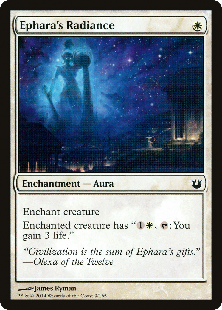 Ephara's Radiance (BNG-009) [Born of the Gods] Foil