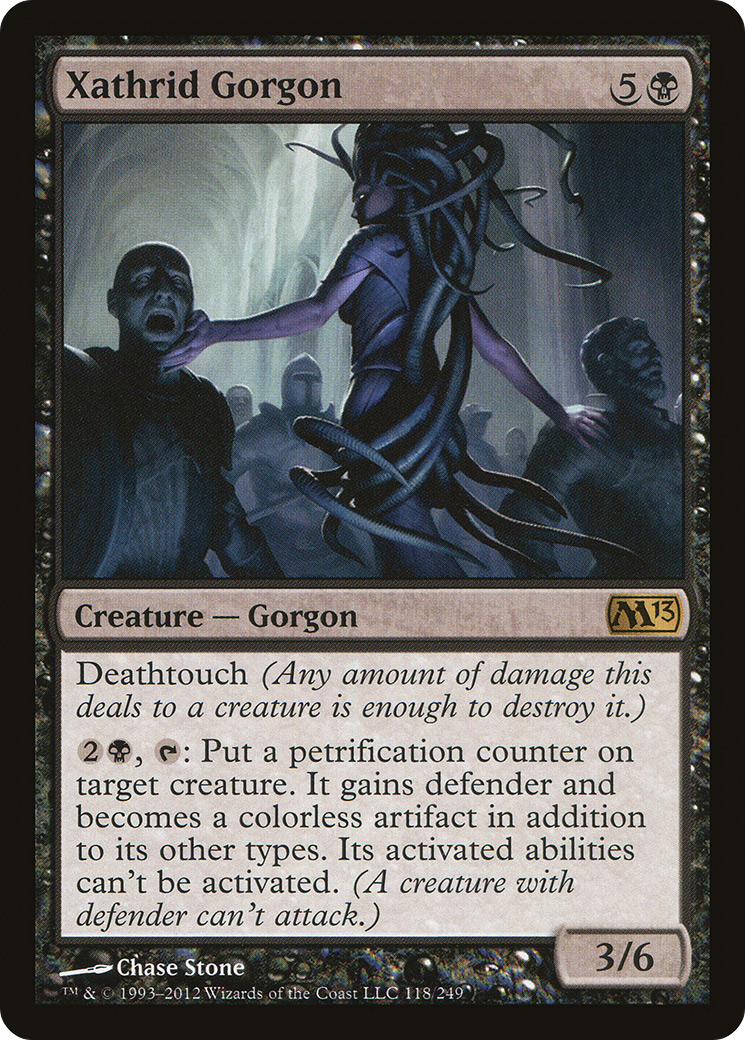 Xathrid Gorgon (M13-118) [Magic 2013] Foil
