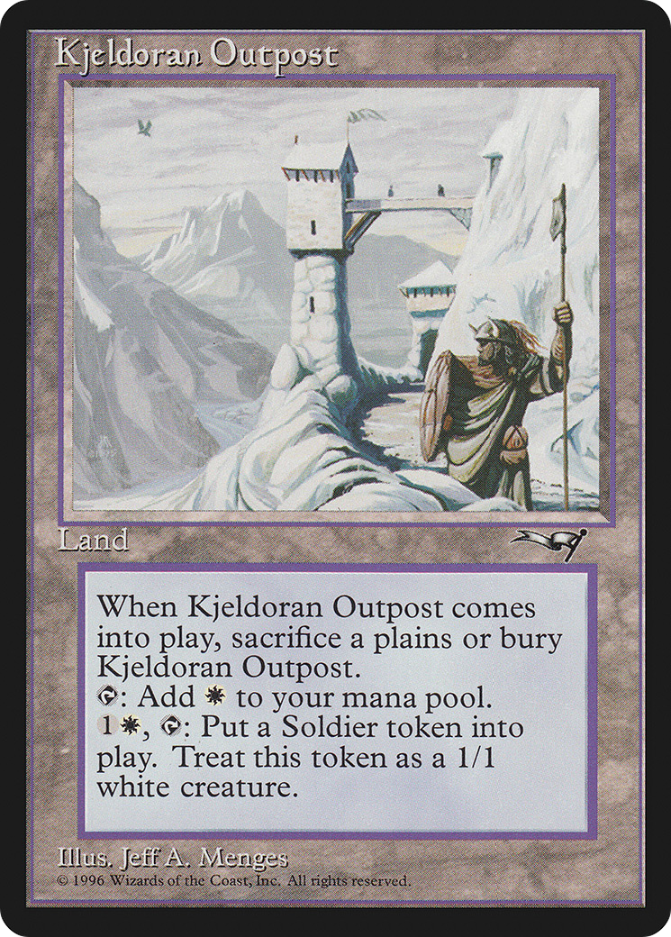 Kjeldoran Outpost (ALL-184) [Alliances]