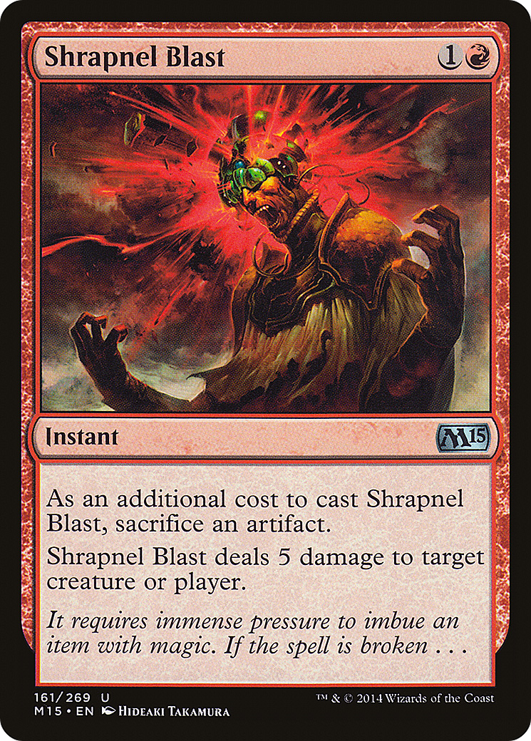 Shrapnel Blast (M15-161) [Magic 2015] Foil