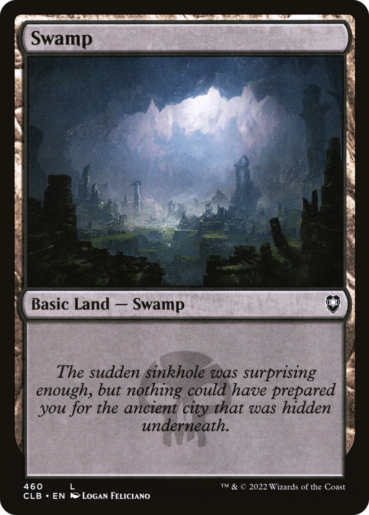 Swamp (CLB-460) [Commander Legends: Battle for Baldur's Gate]