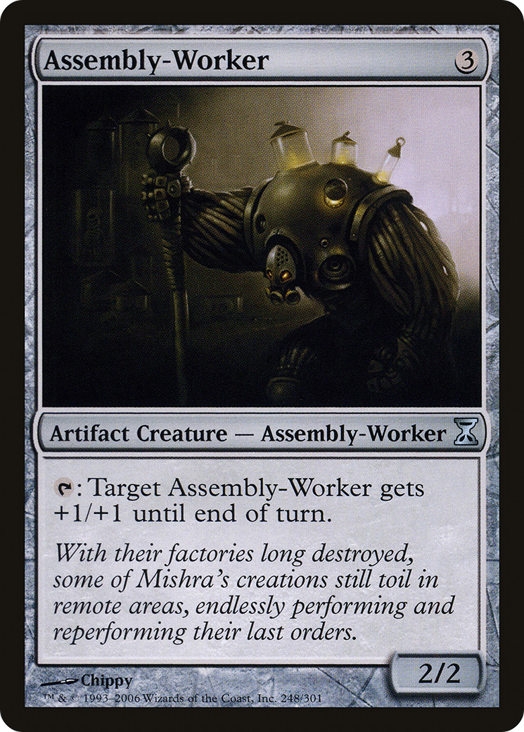 Assembly-Worker (TSP-248) [Time Spiral] Foil