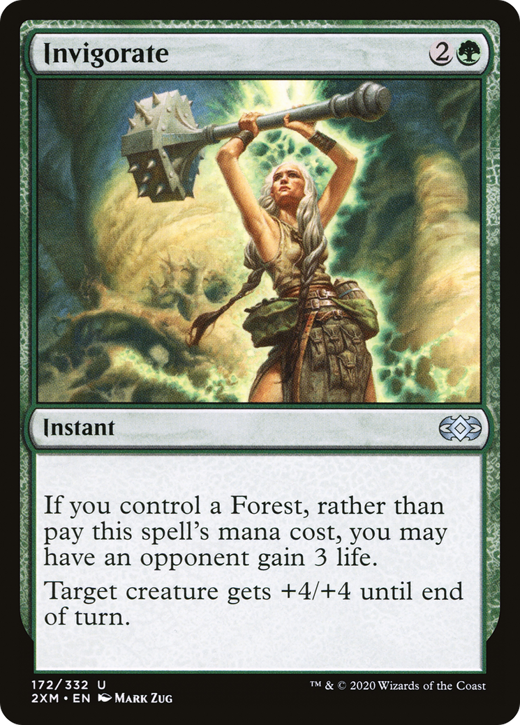 Invigorate (2XM-172) [Double Masters] Foil