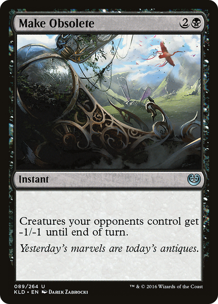 Make Obsolete (KLD-089) [Kaladesh] Foil