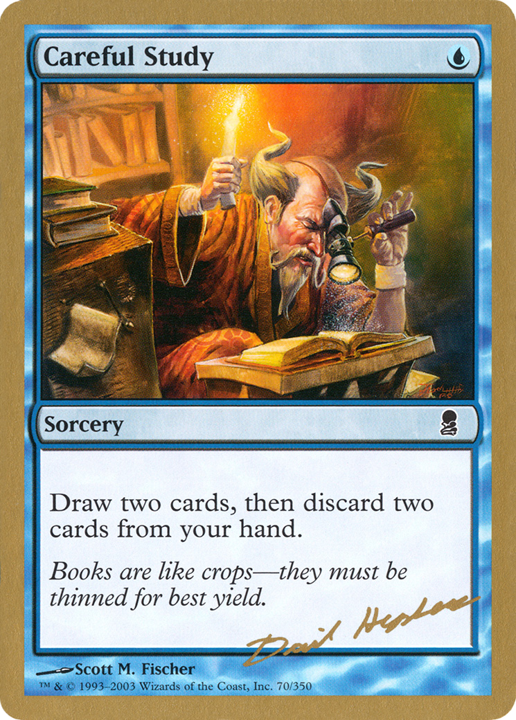 Careful Study - 2003 Dave Humpherys (ODY) [World Championship Decks 2003]