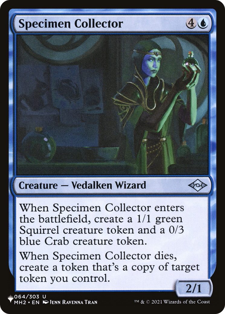 Specimen Collector (LIST-MH2-64) [The List]