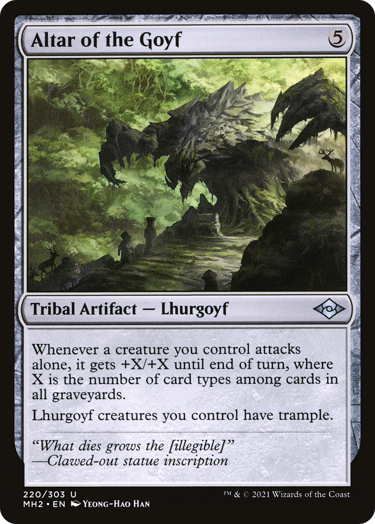 Altar of the Goyf (MH2-220) [Modern Horizons 2] Foil