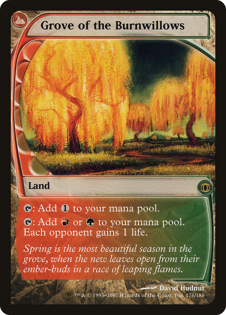 Grove of the Burnwillows (FUT-176) [Future Sight] Foil