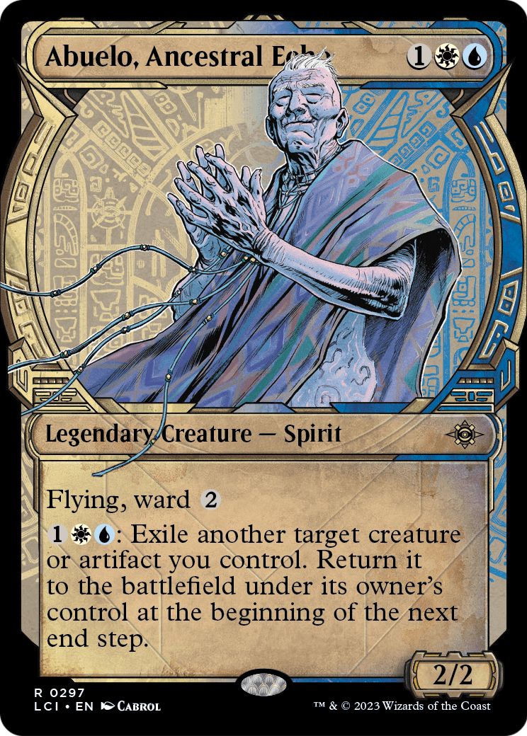 Abuelo, Ancestral Echo (Showcase) (LCI-297) [The Lost Caverns of Ixalan] Foil