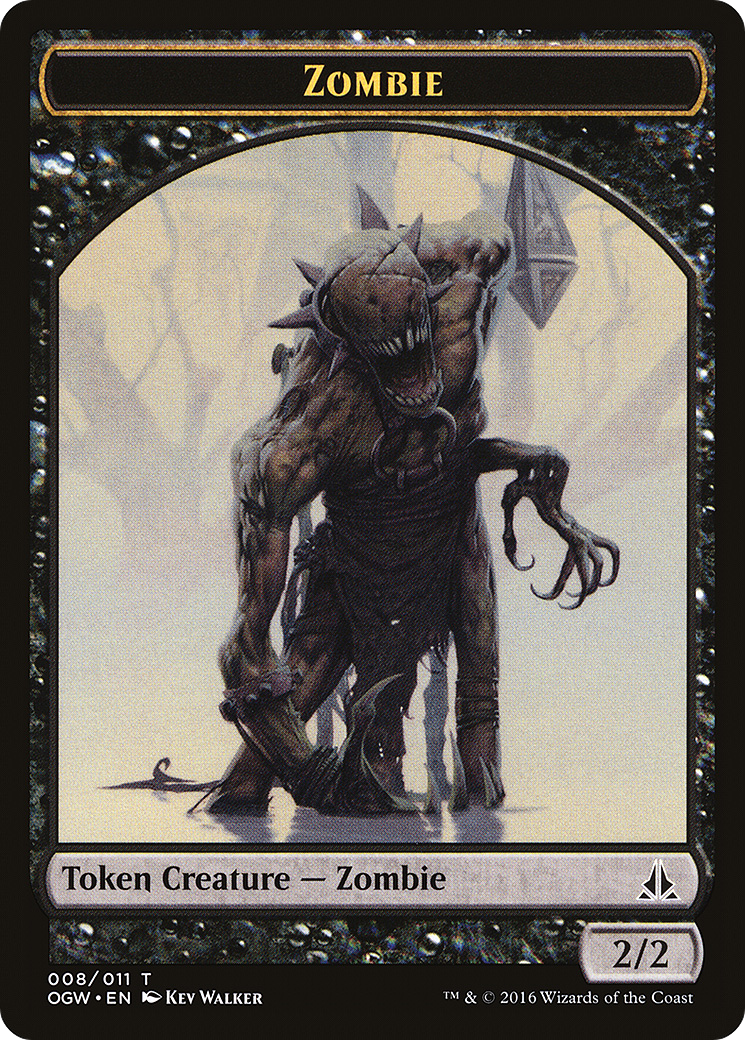 Zombie Token (OGW-008) [Oath of the Gatewatch Tokens]